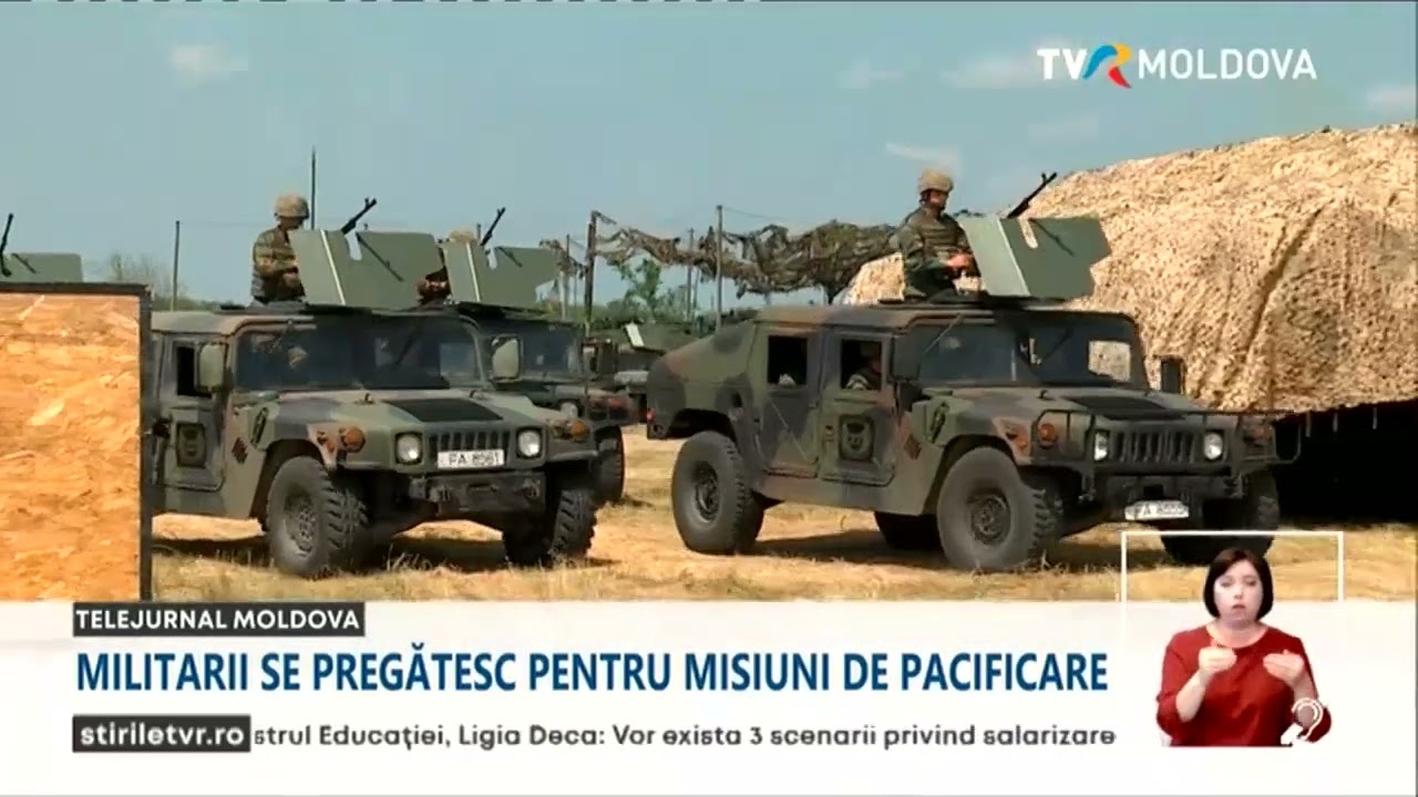 O comisie internațională a verificat stadiul de pregătire al unor militari din R. Moldova