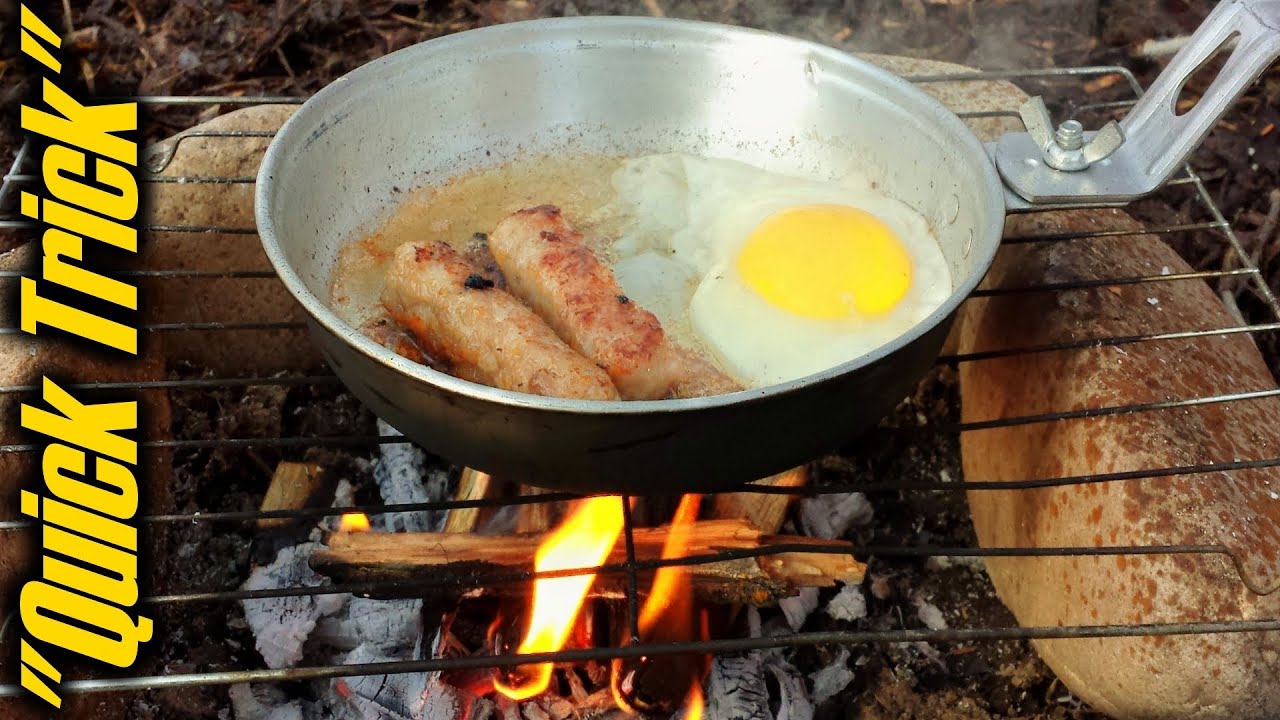 Easy Campfire Cooking Cleanup - 