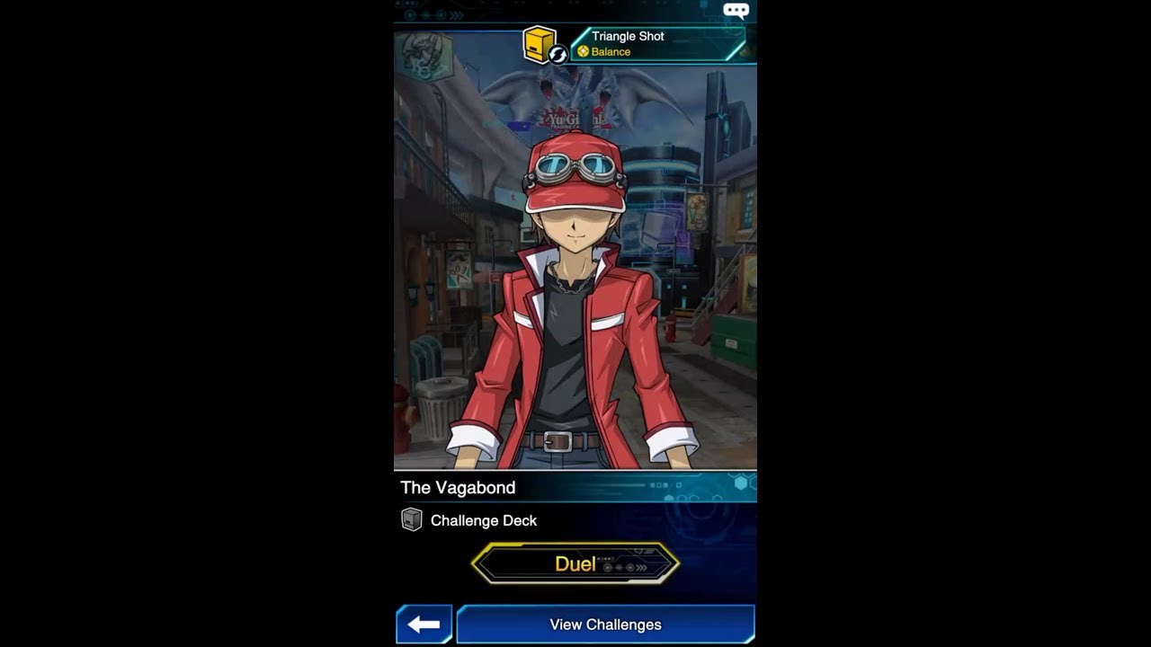 Yugioh Duel Links - The Vagabond from Friend : Start with 3 Opponent Monsters