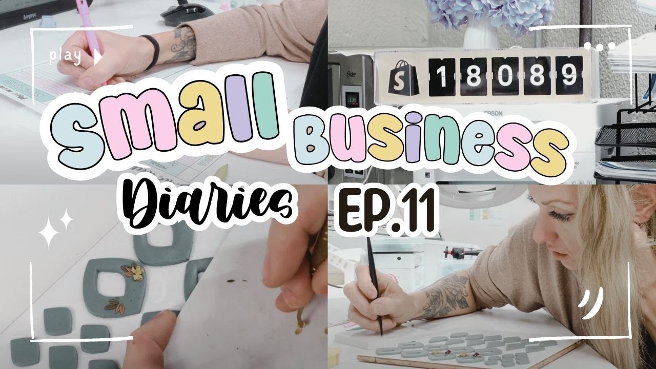 ✿ Small Business Diaries - Ep11 ✿ | I clearly DONT know what im doing but ok | Maverly Designs