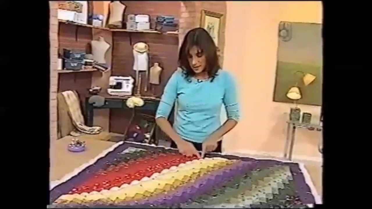 Puntos y Puntadas 179. Tapiz en Patchwork Técnica Bargello. Cecilia Koppmann.