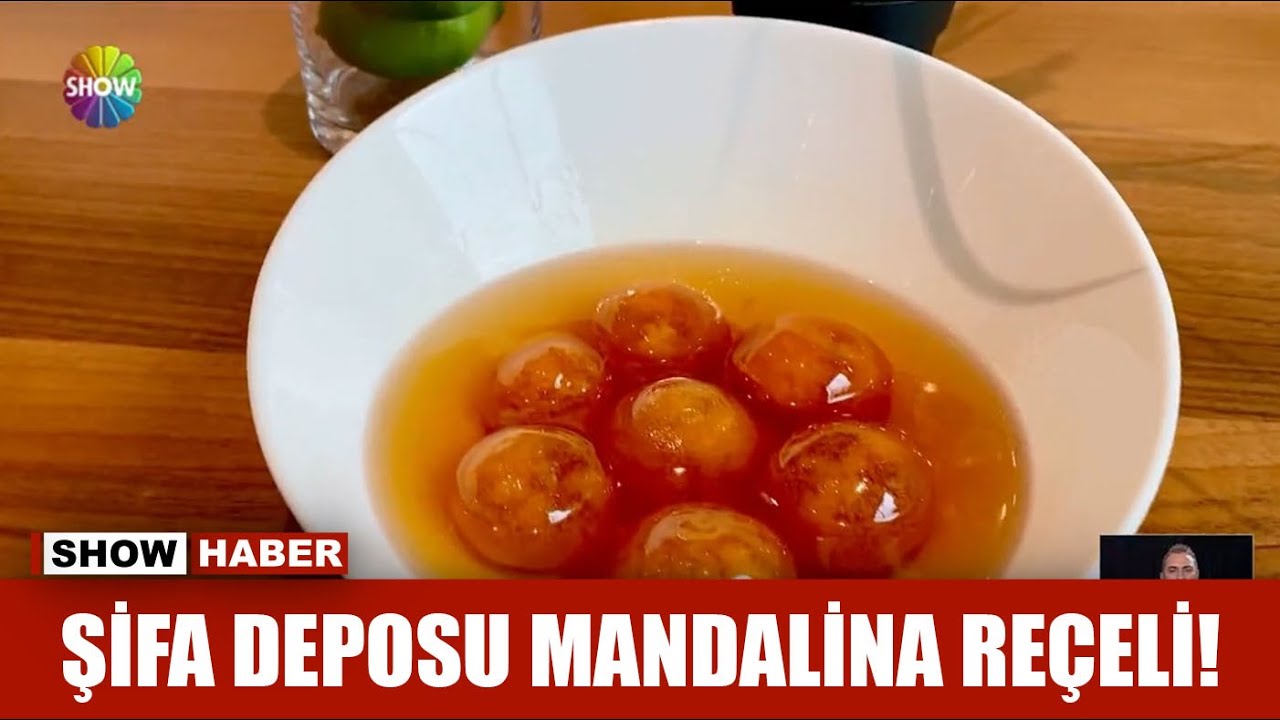Şifa deposu mandalina reçeli!