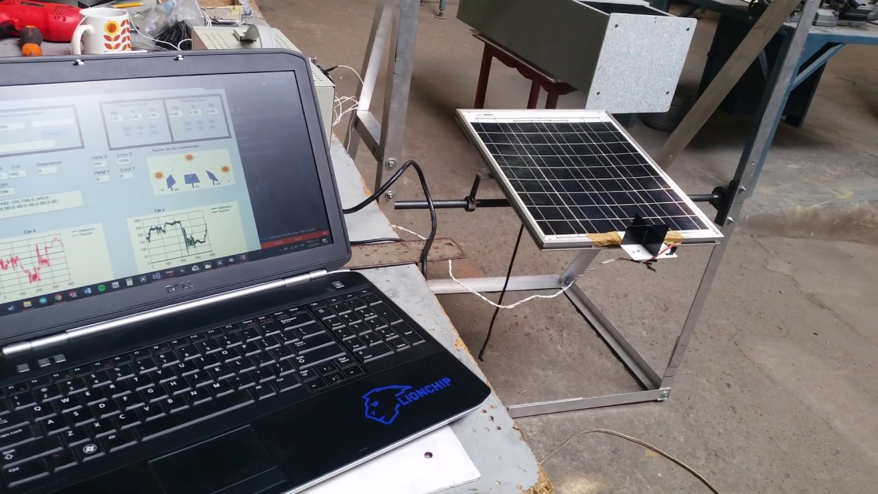 Seguidor Solar Dual Axis, dos ejes #1