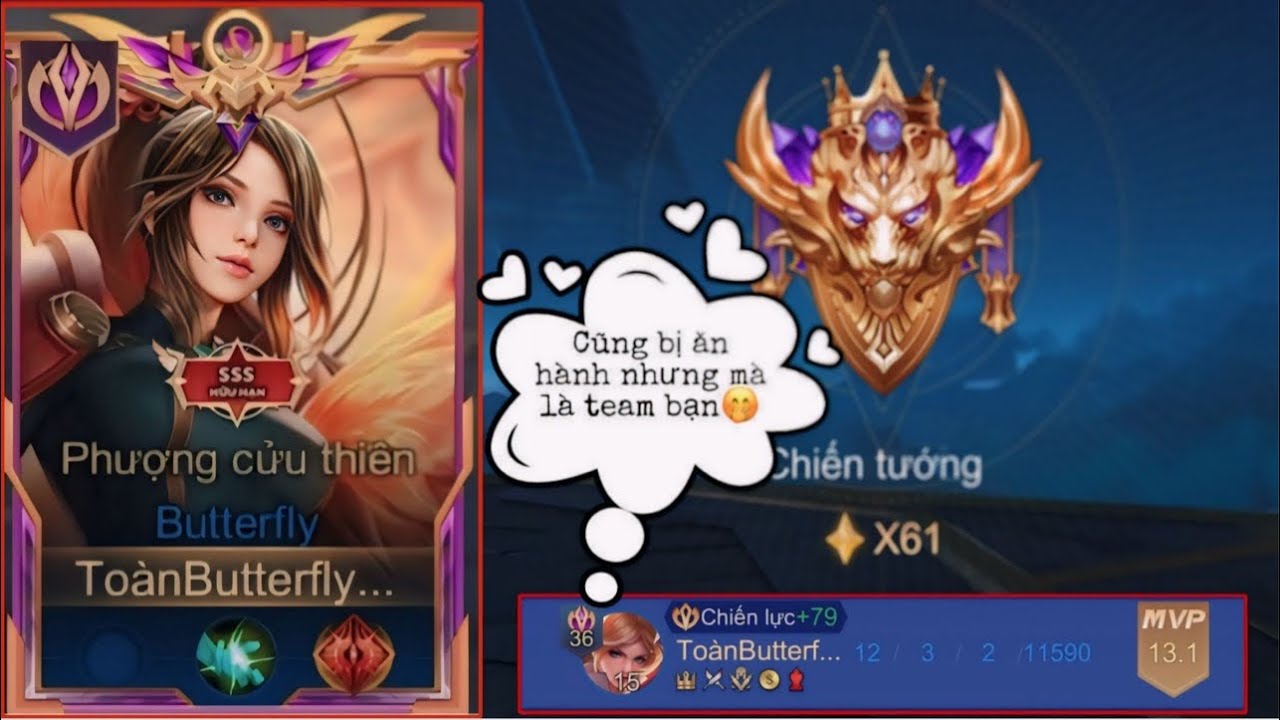 Butterfly Ở Rank 6x Sẽ Bị Ăn Hành Như Thế Nào?