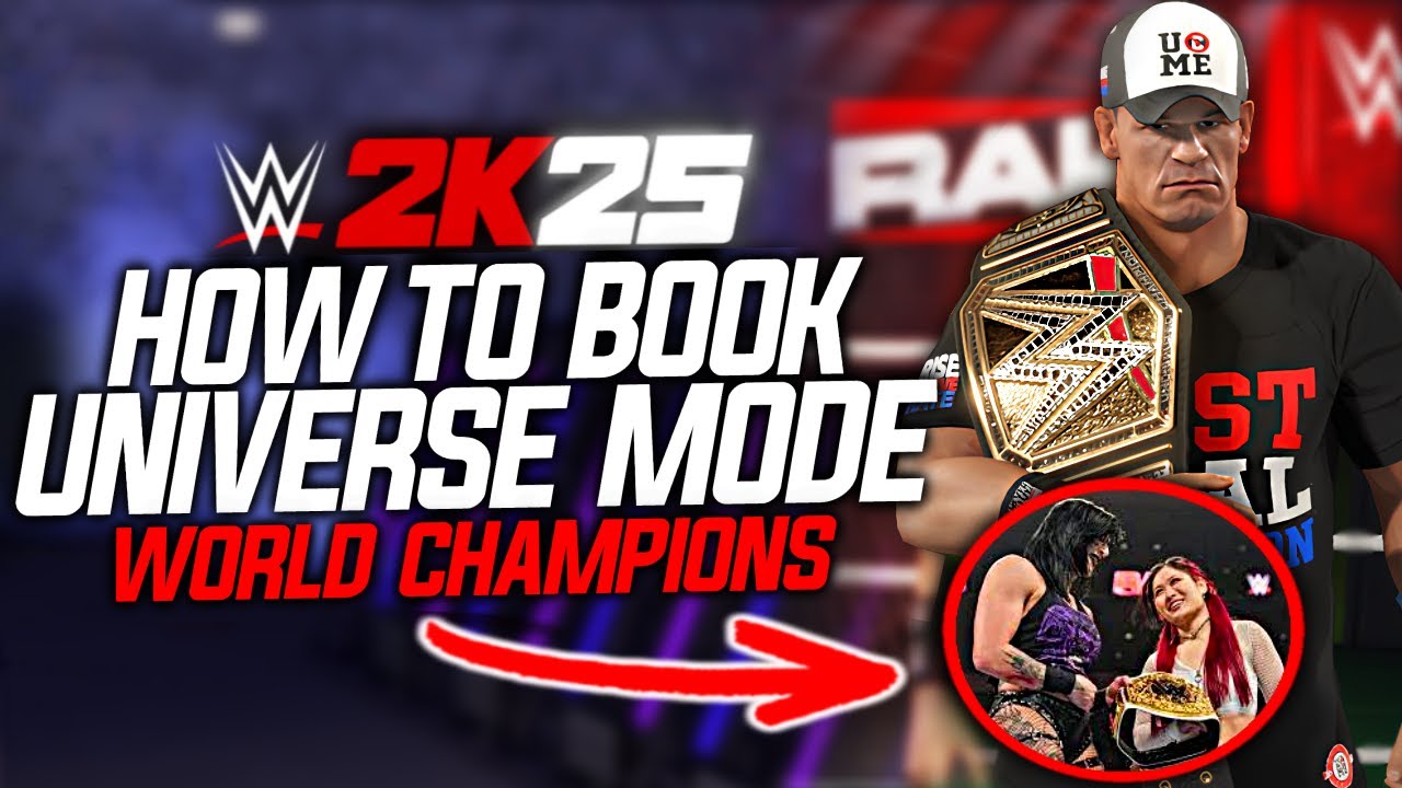 How to Book World Championship Feuds in WWE 2K25 Universe Mode - Title Rivalry Tips & Ideas!