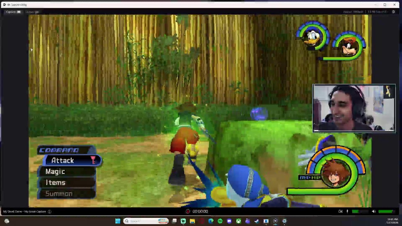 Kevo tries to build the Ultima Weapon In KH: FINAL MIX