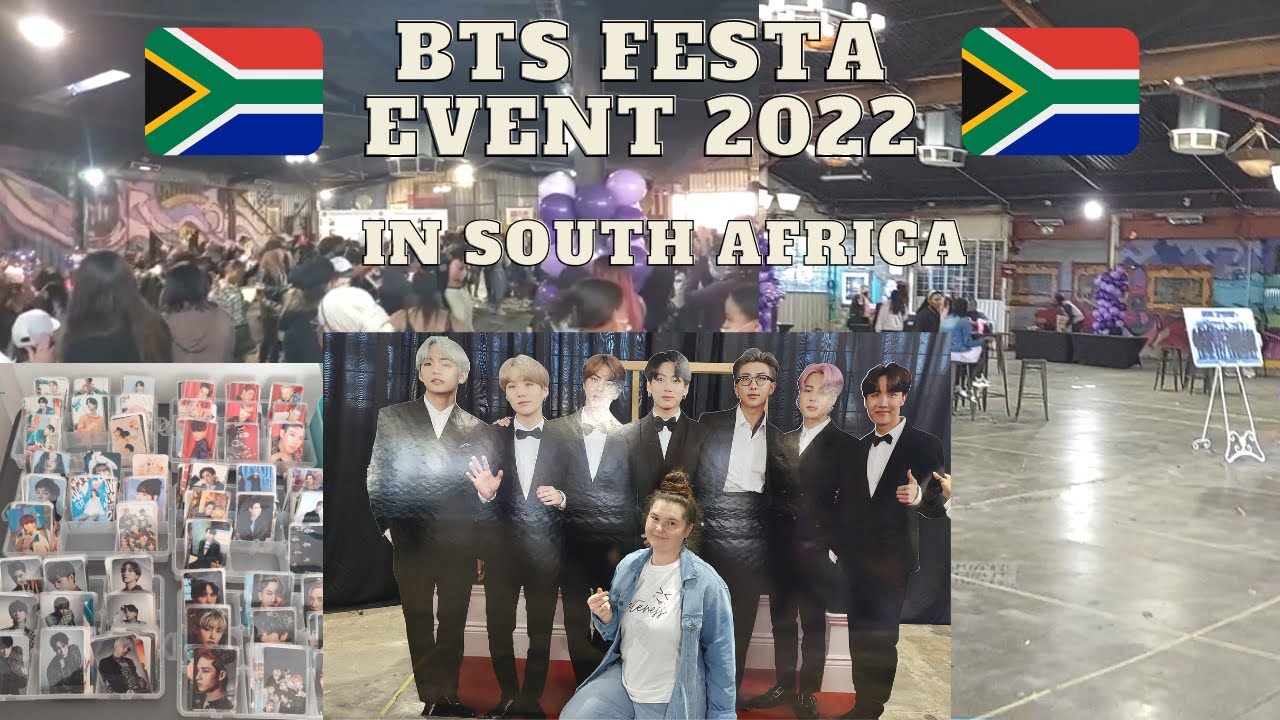 BTS FESTA EVENT in South Africa (we were vibing)