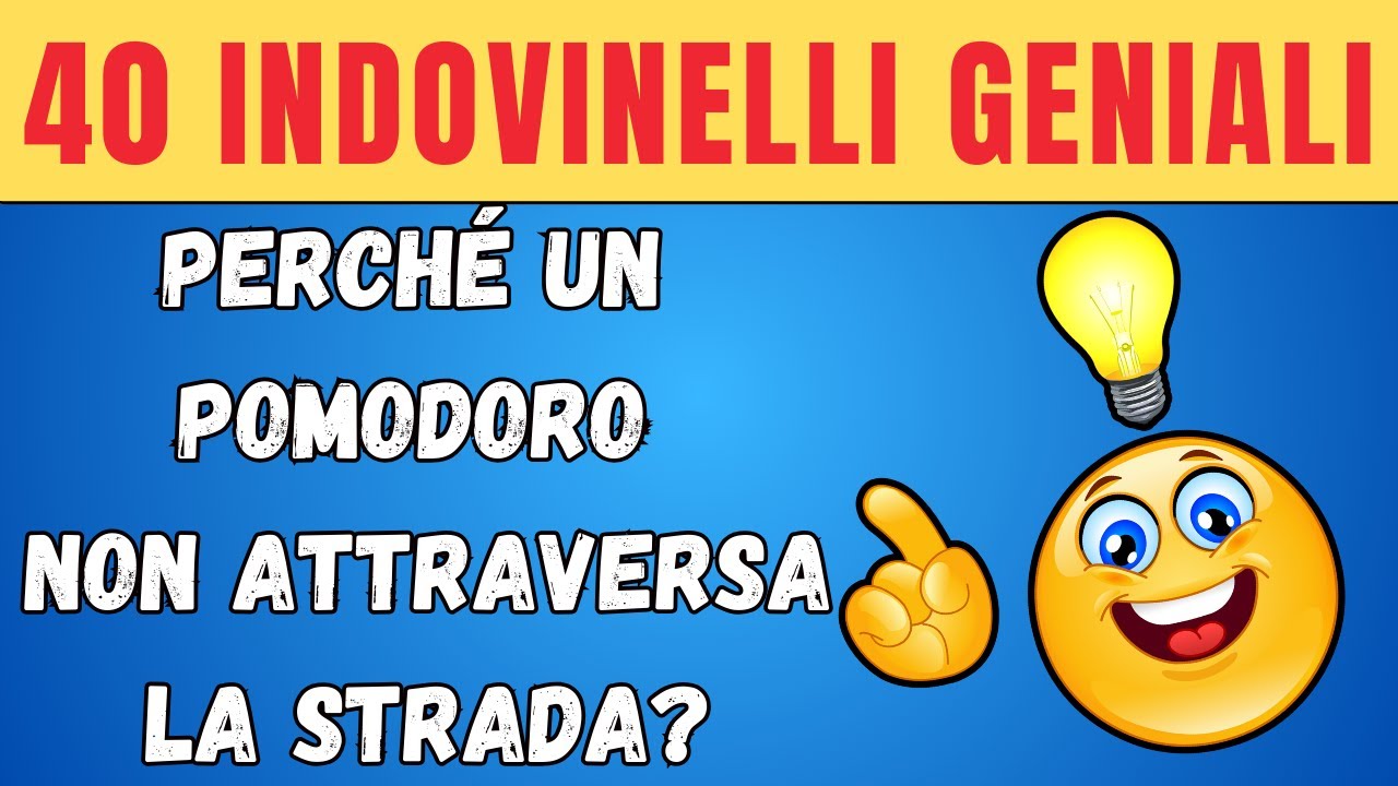 Metti alla Prova il Tuo Cervello con 40 Indovinelli Geniali!  🧠🧩