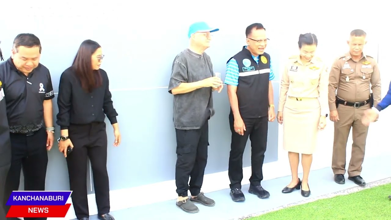 การประปาท่ามะกาจัดพิธีเปิด โครงการน้ำดื่มสะอาด