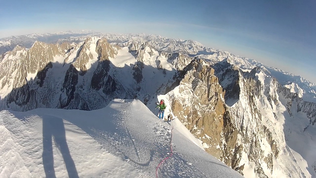 Aiguille Verte Fast and Light