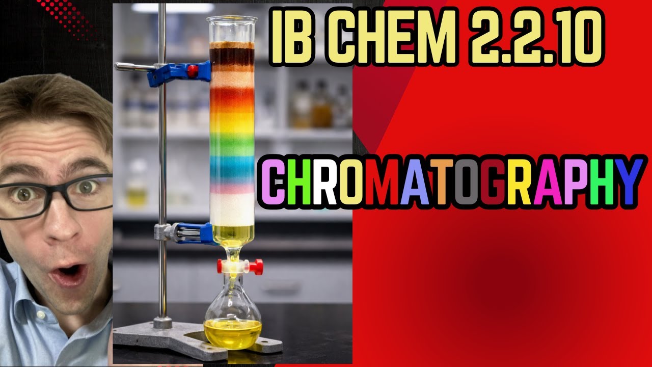 Chromatography (IB Chemistry SL, Structure 2.2.10)