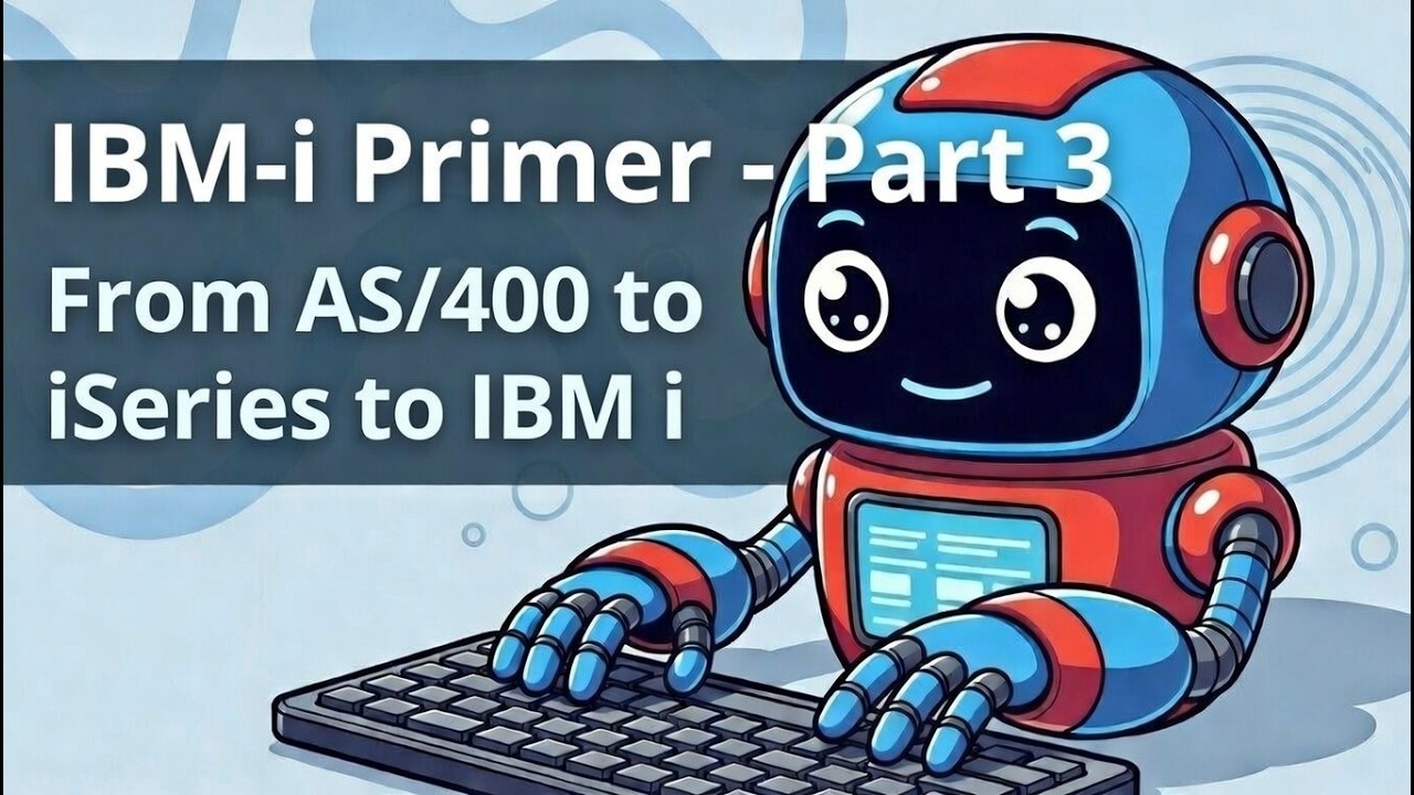 An introduction to the IBM i Power System - Module 3 - Diving Deeper