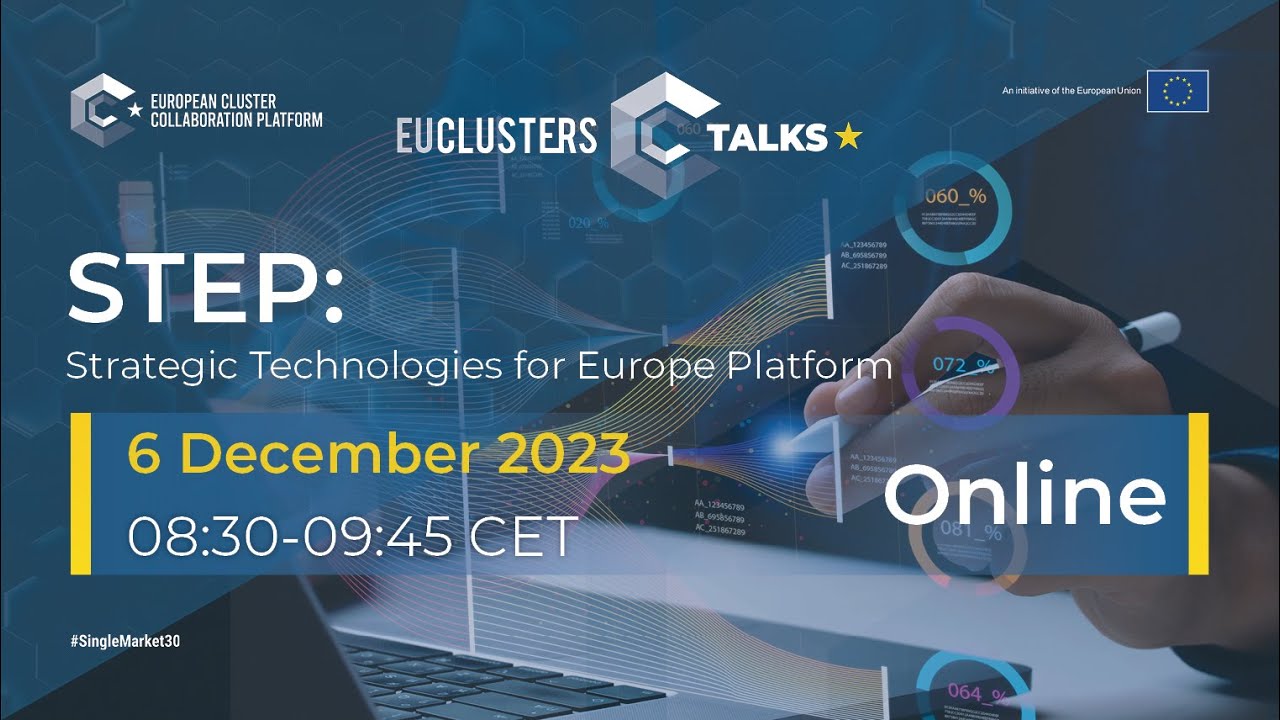 EU Clusters Talks: STEP: Strategic Technologies for Europe Platform