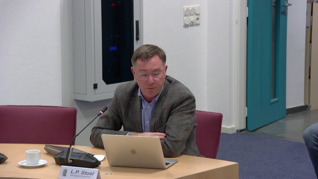 Raadscommissie vergadering
