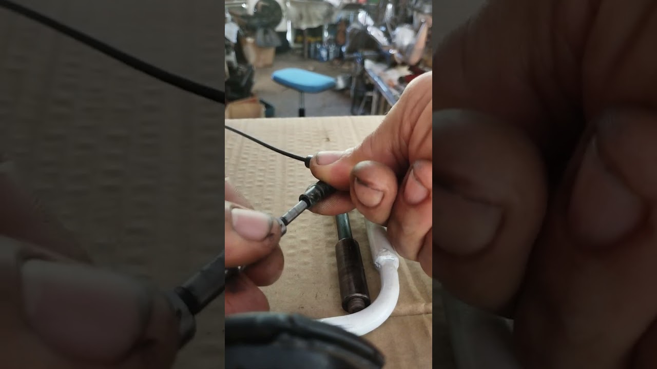chave para regulagem do ar do carburador de moto