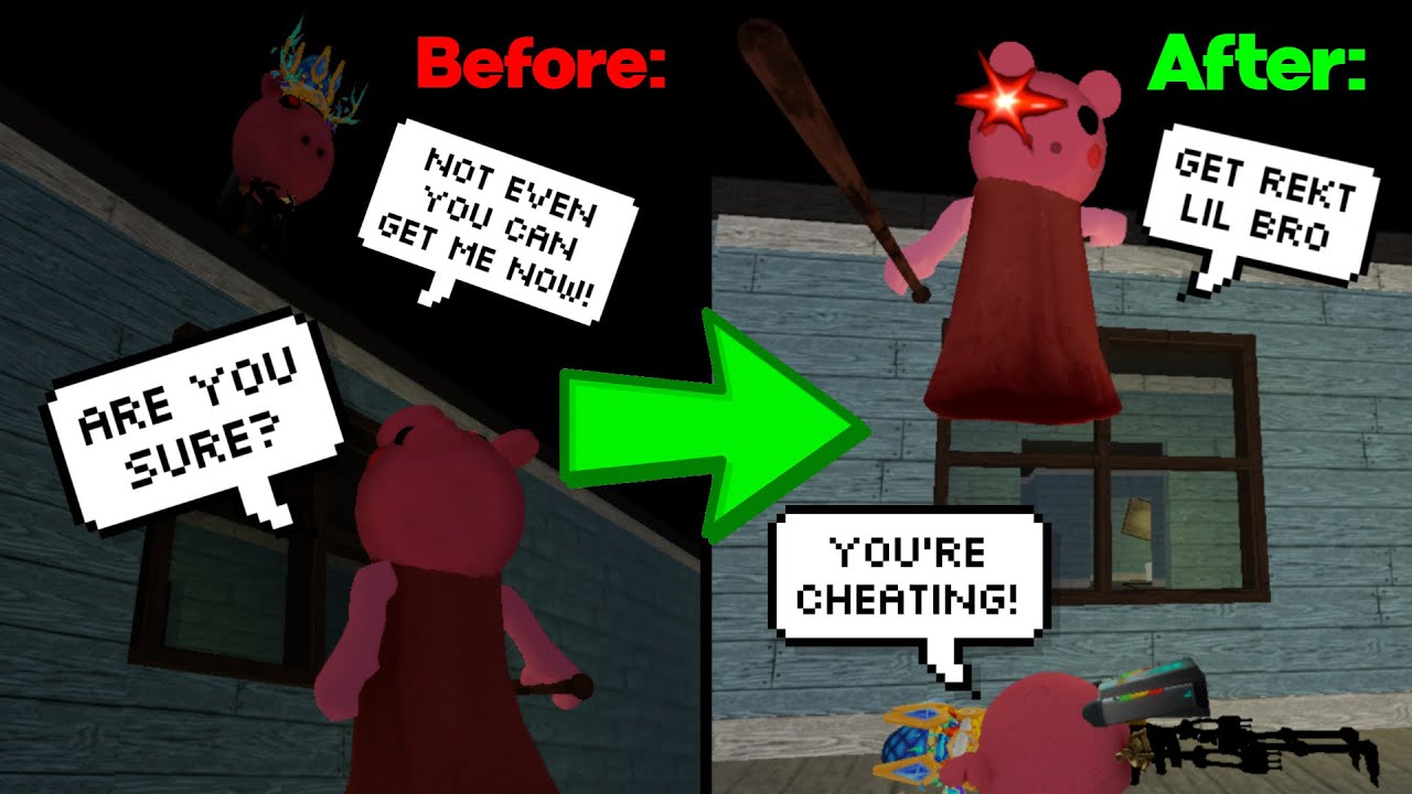 *INSANE SPOTS + NEW METHOD!* DESTROYING GLITCHERS IN PIGGY PART 3!!!!!