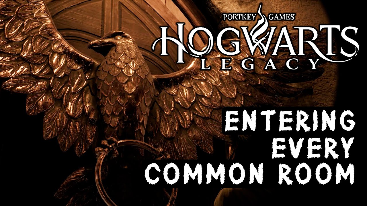 Entering Every Common Room for the First Time with Professor Weasley - Hogwarts Legacy