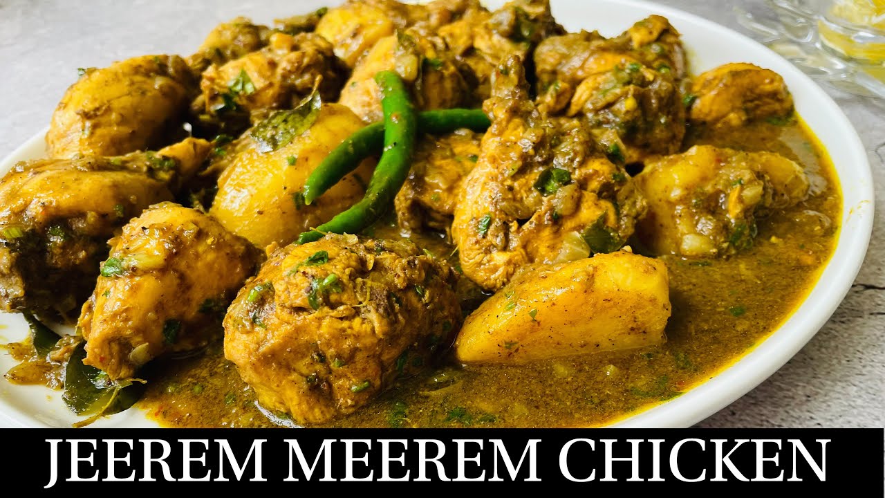 Goan Jeerem Meerem Chicken Curry Recipe | Jeerem Meerem Chicken | Goan Recipes - By Natasha