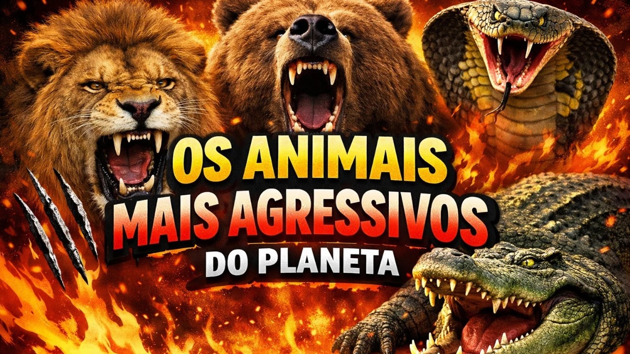 Os Animais Mais Agressivos do Planeta