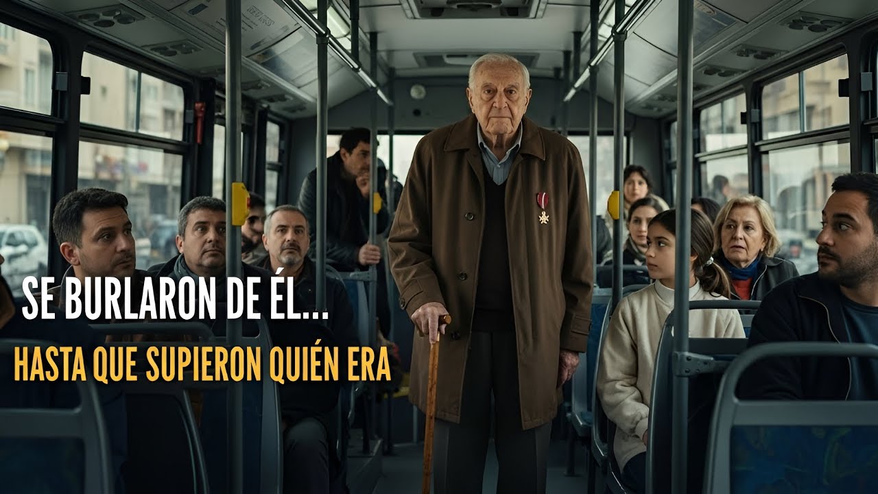 NADIE LE DIO UN ASIENTO… HASTA QUE SUPIERON QUIÉN ERA EL ANCIANO 🚍