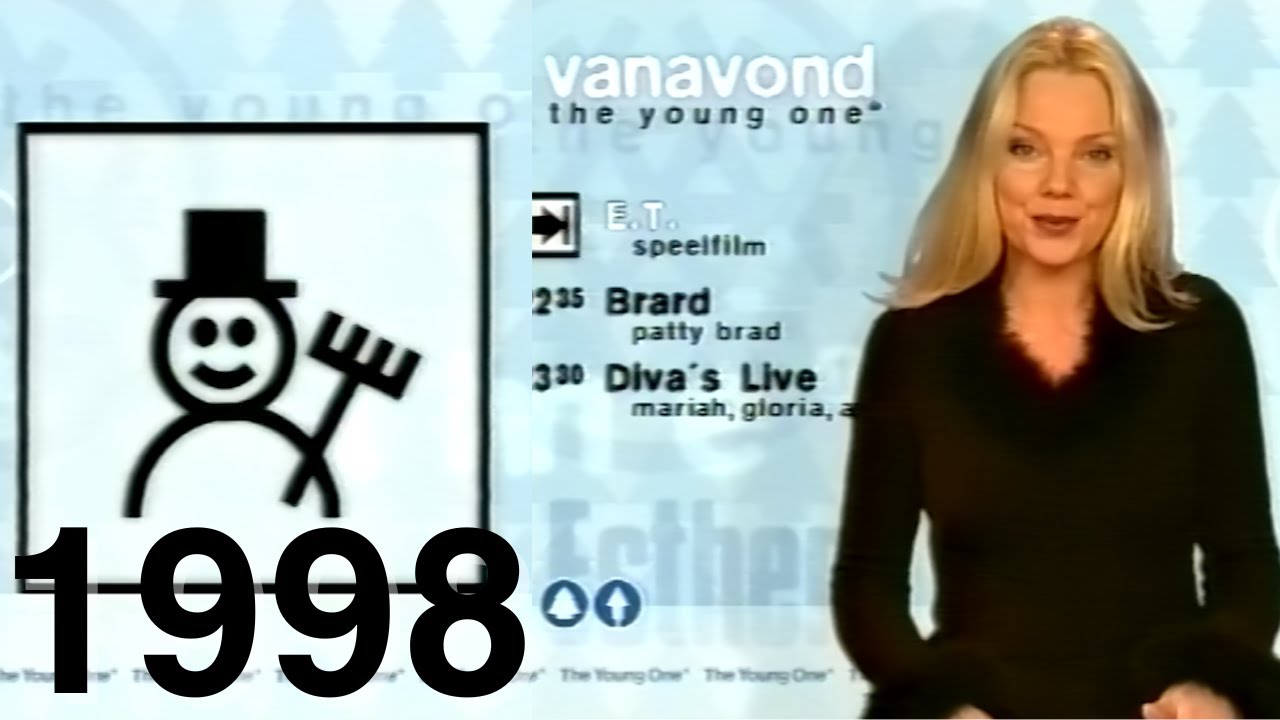 Veronica | The Young One | Omroepster Esther Duller kondigt aan (26.12.1998)