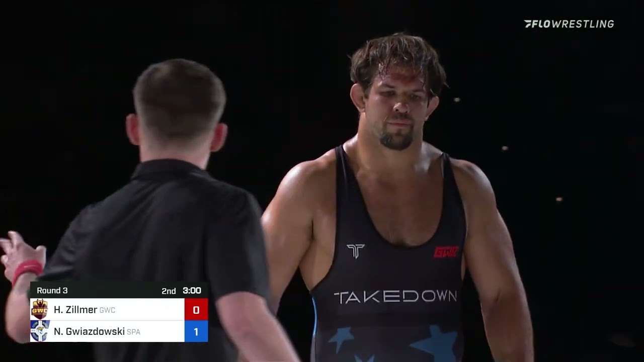 125 Kg Round 3 - Hayden Zillmer, Gopher WC - RTC Vs Nick Gwiazdowski, Spartan Combat RTC  -  TMWC