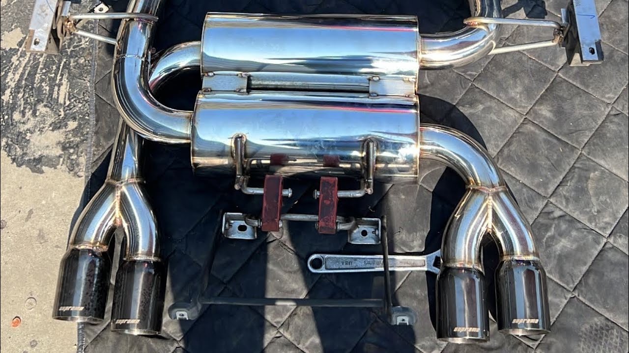 E92 M3 Megan Axle Back Exhaust
