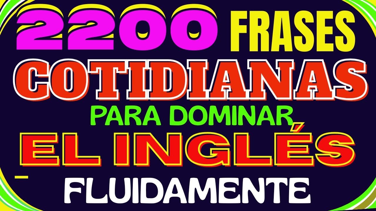 🗽🎧 2200+ FRASES PARA DOMINAR EL INGLÉS | ENTRENAMIENTO DE LISTENING RÁPIDO ⚡