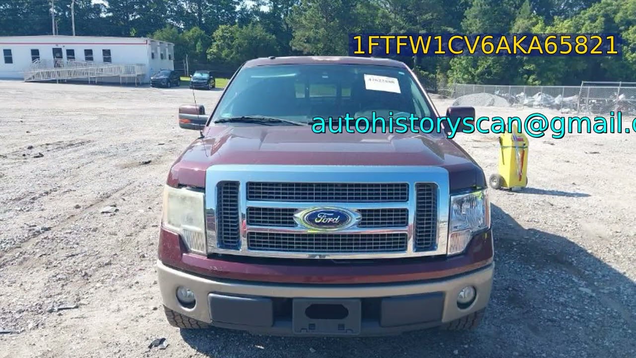 1FTFW1CV6AKA65821 - Ford F-150 Fx2 Sport/harley-davidson/king Ranch/lariat/platinum/xl/xlt 2010 2010