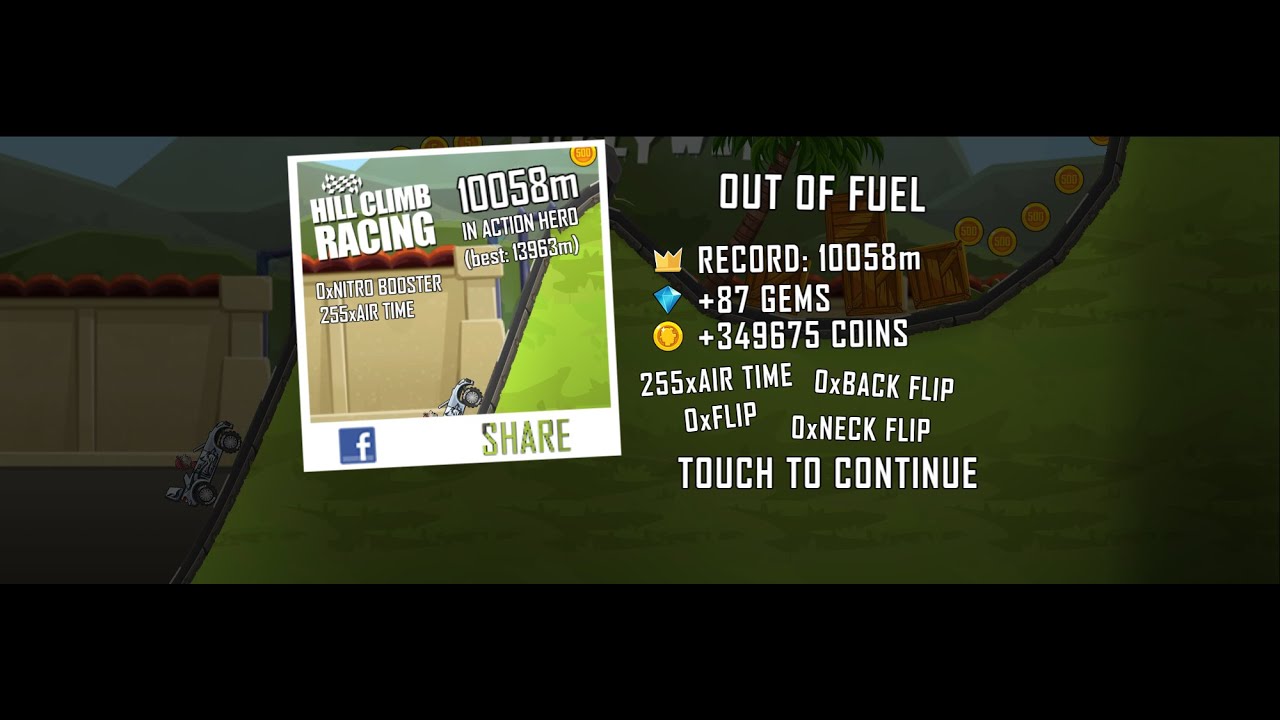 Hill Climb Racing Rally Car + Action Hero 10058 WR