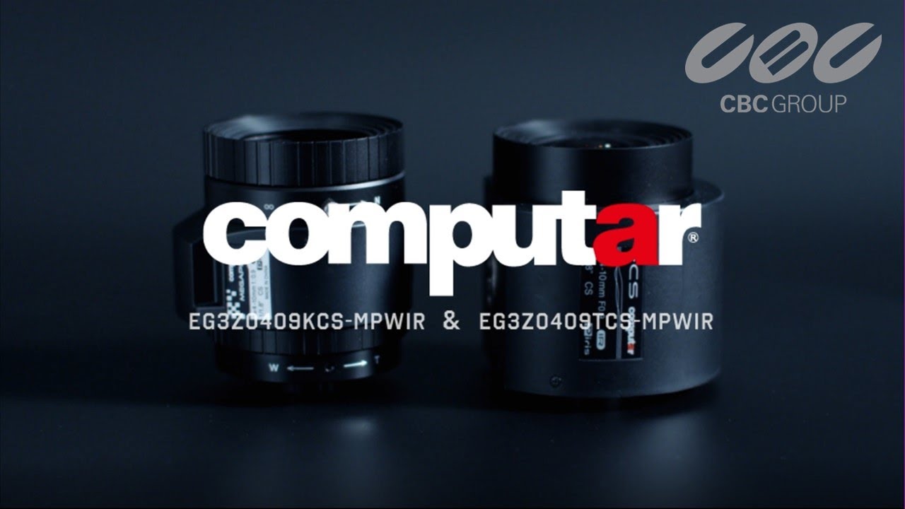 World's Fastest Aperture 4K Varifocal Lens - computar EG3Z0409 (1/1.8