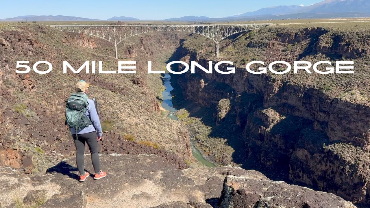 Rio Grande Gorge // A Chasm in a Volcanic Field