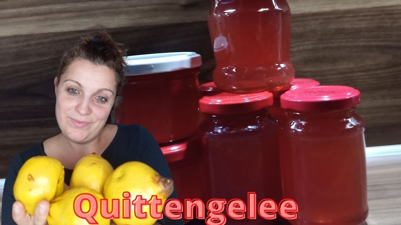 Quitten Gelee selber herstellen|schnell und einfach