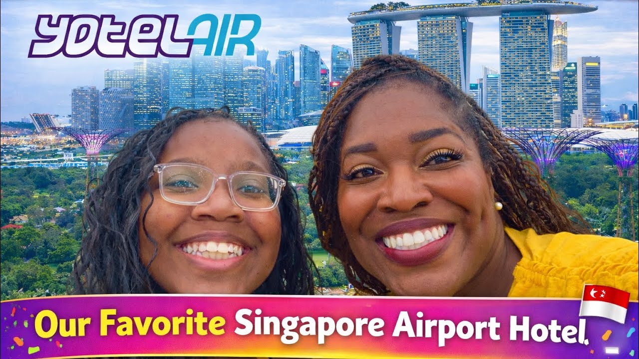 Yotel Air Hotel Walking Distance From Singapore Airport ! Cute, Safe and Kid Friendly!
