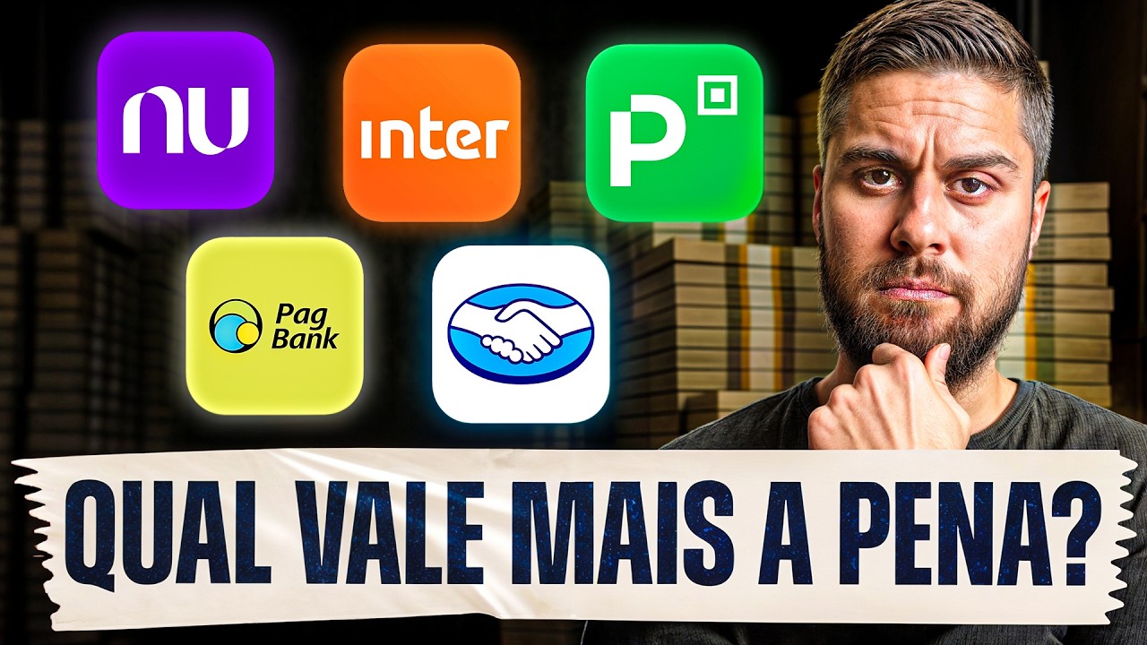 Qual o MELHOR BANCO DIGITAL do Brasil? (Ranking Atualizado Dezembro 2025!)
