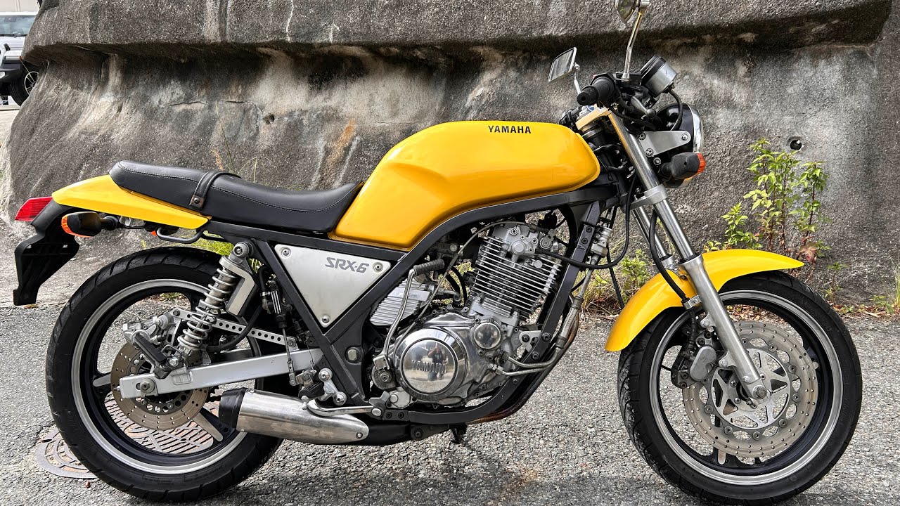YAMAHA SRX600 エンジン始動動画