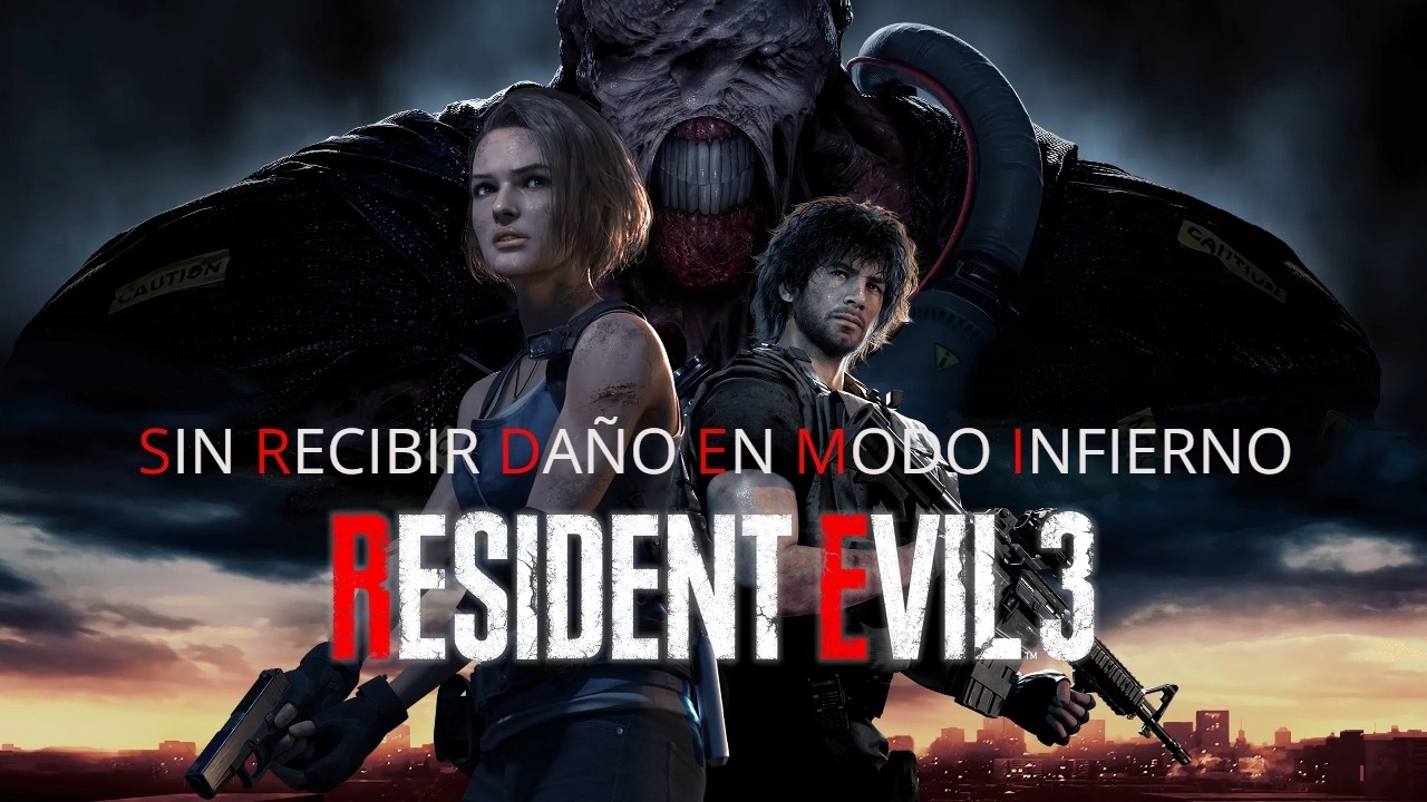 SIN RECIBIR DA&Ntilde;O EN MODO INFIERNO | RESIDENT EVIL 3 REMAKE EN PS5 💀