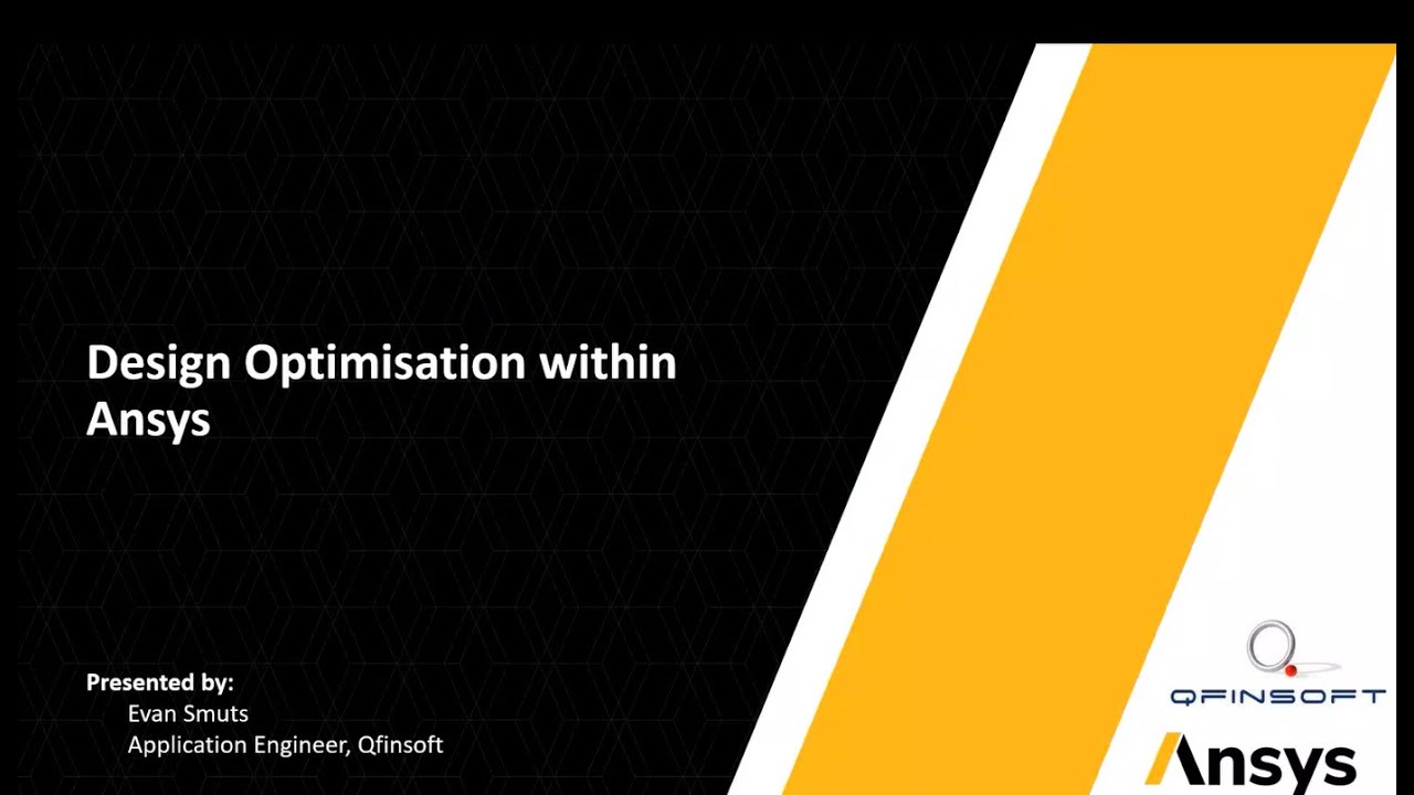 Easy Tools to Optimise Your Design with Ansys