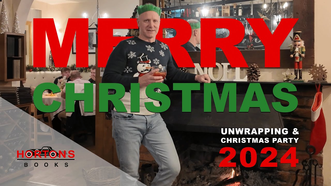 Hortons Books Christmas 2024 - Unwrapping / Unboxing Scalextric James Bond 007 | Ferrari in America