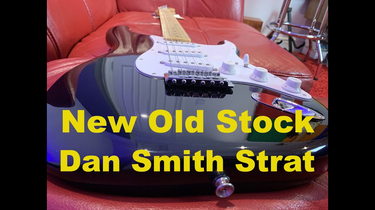 First Play Ever?! New Old Stock Fender Stratocaster Dan Smith Unboxing 1982
