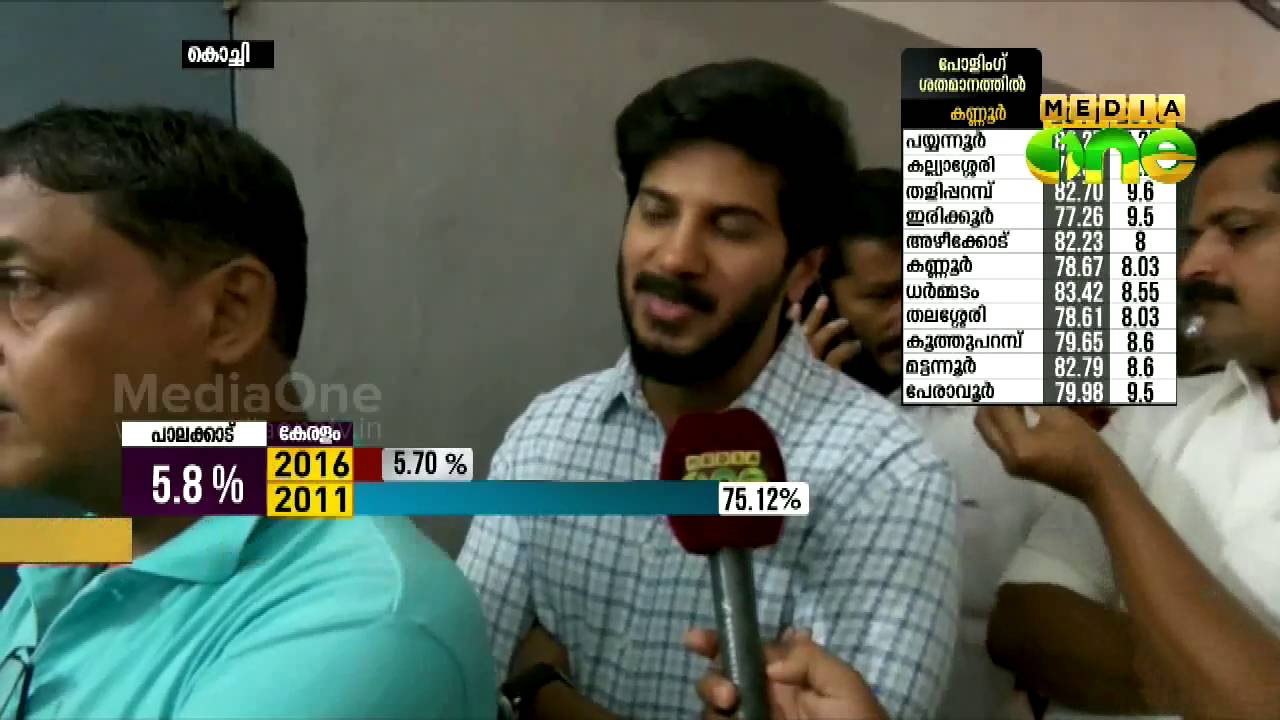 Actor Dulquer Salmaan casts vote
