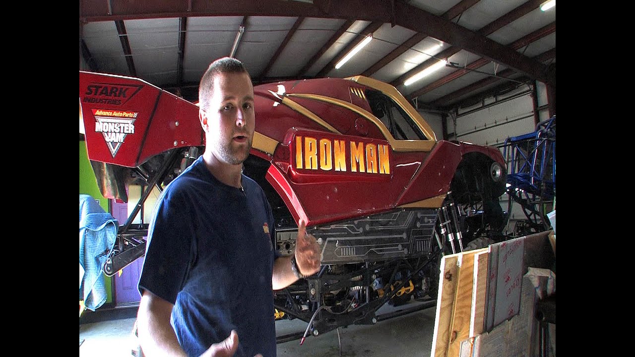 Grave Digger Monster Truck Shop Tour -- Behind the Scenes