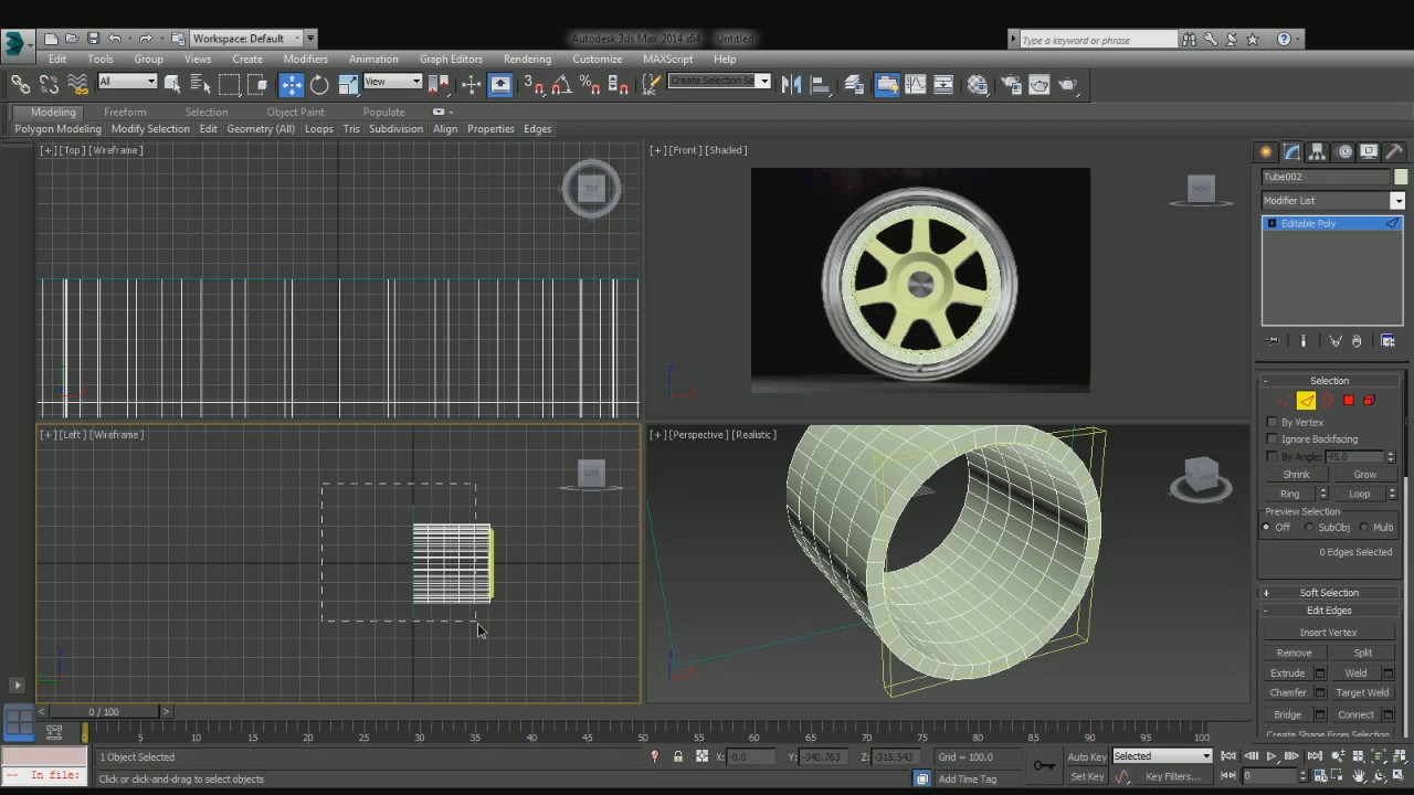 3D: WHEEL MODELING