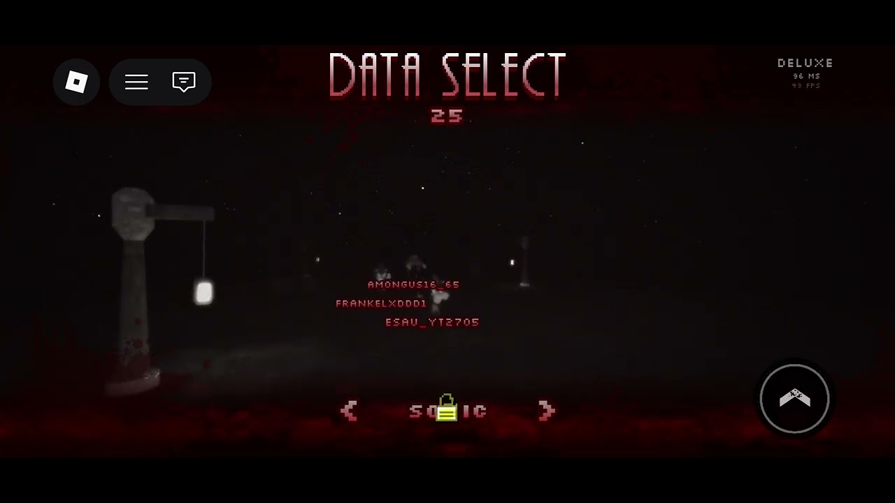 Playing sonic exe the disaster deluxe with a dev