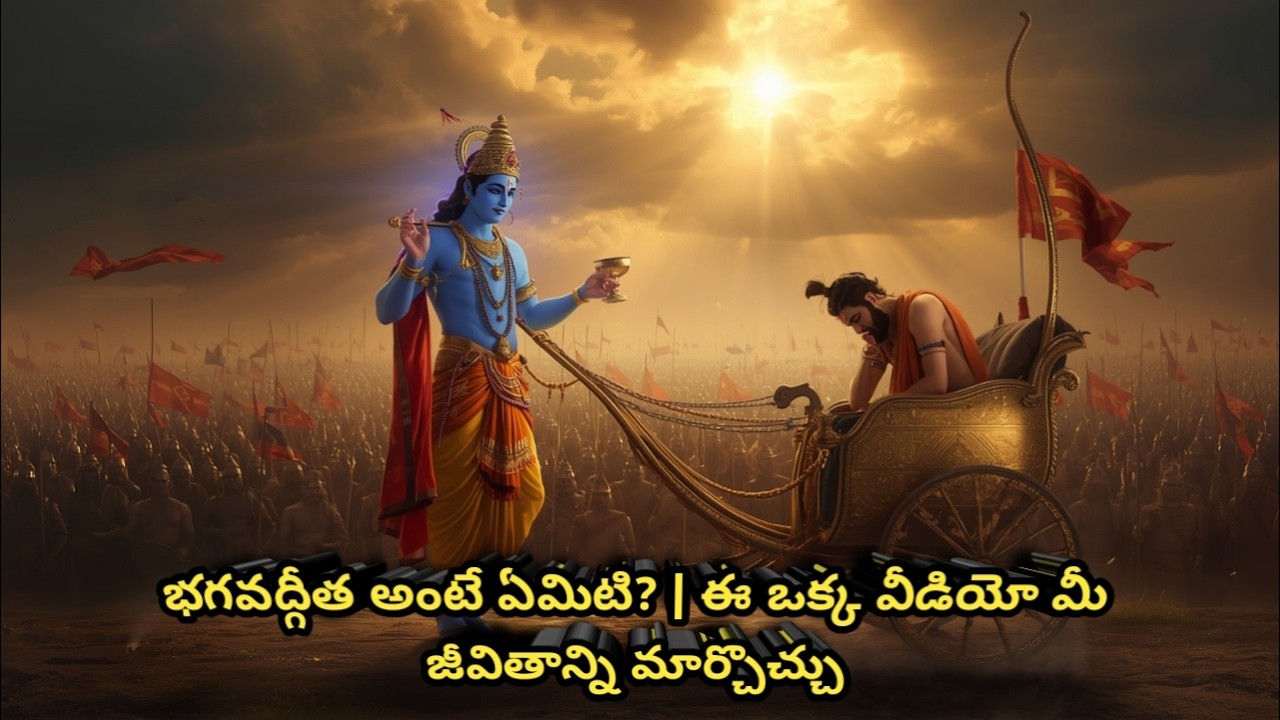 ఈ మాటలు మీ హృదయాన్ని తాకుతాయి | Bhagavad Gita Introduction Telugu