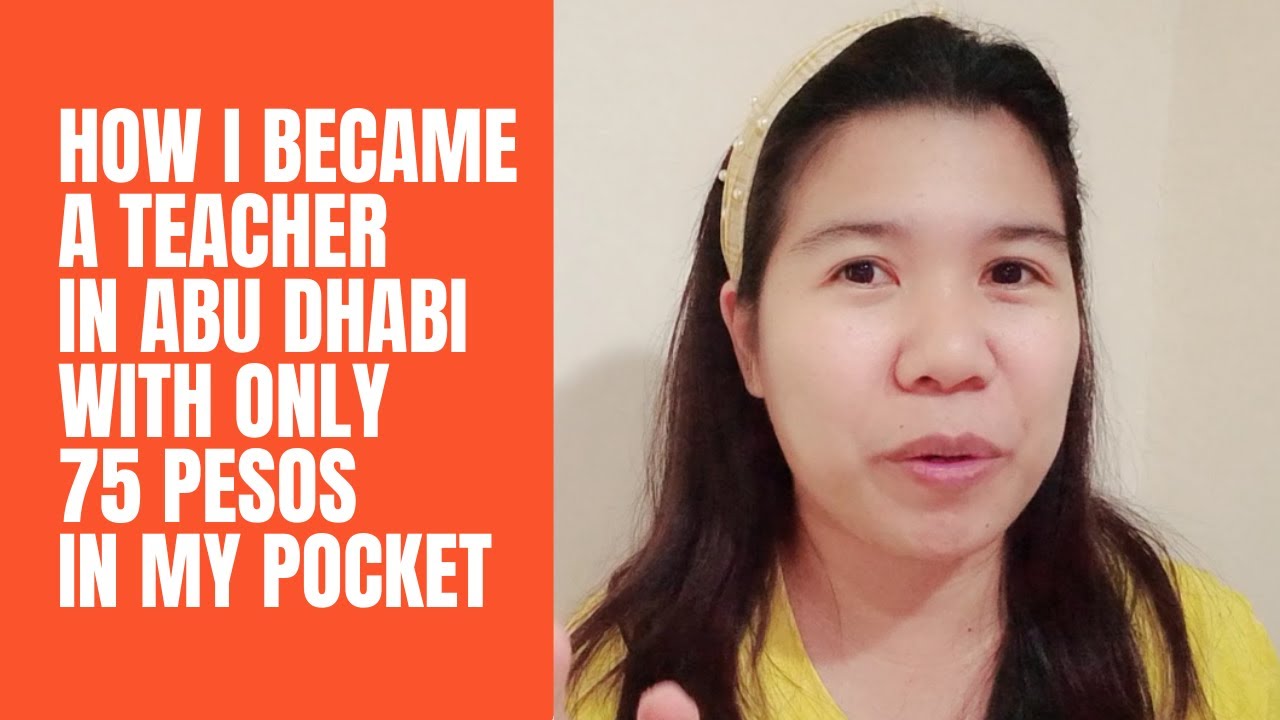 PAANO AKO NAGING TEACHER SA ABU DHABI WITH ONLY 75 PESOS SA BULSA? | KWENTUHAN WITH JONAH
