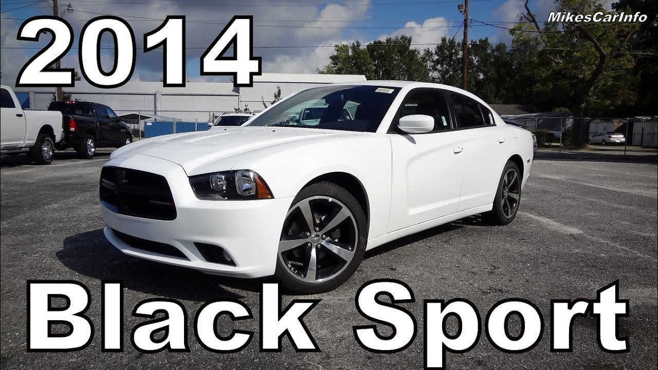 👉 DODGE CHARGER SXT RWD Black Sport
