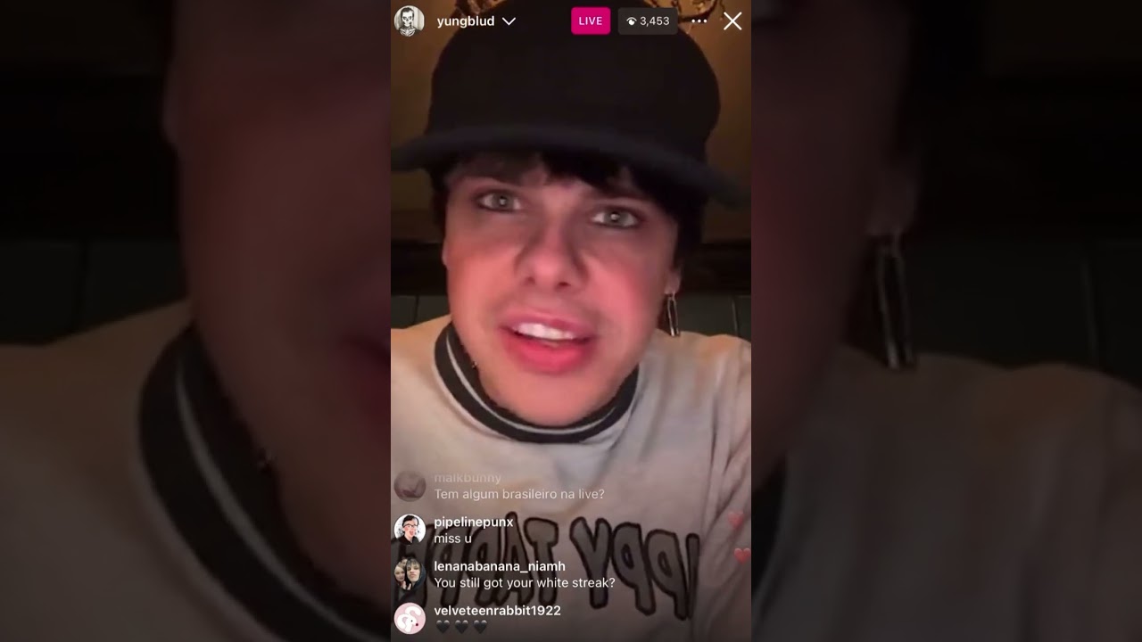 YUNGBLUD instagram live [1/25/24]