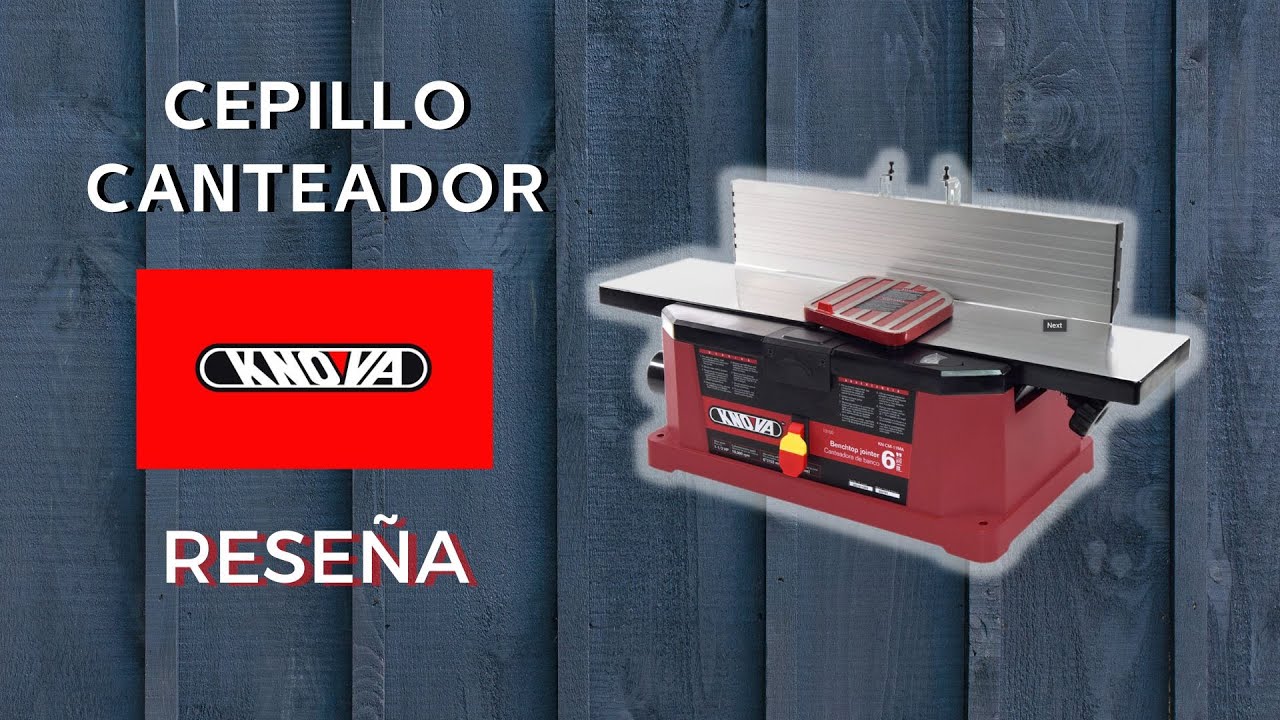 Cepillo Canteador KNOVA KN CM-11MA / 13100 Buena opción para iniciar