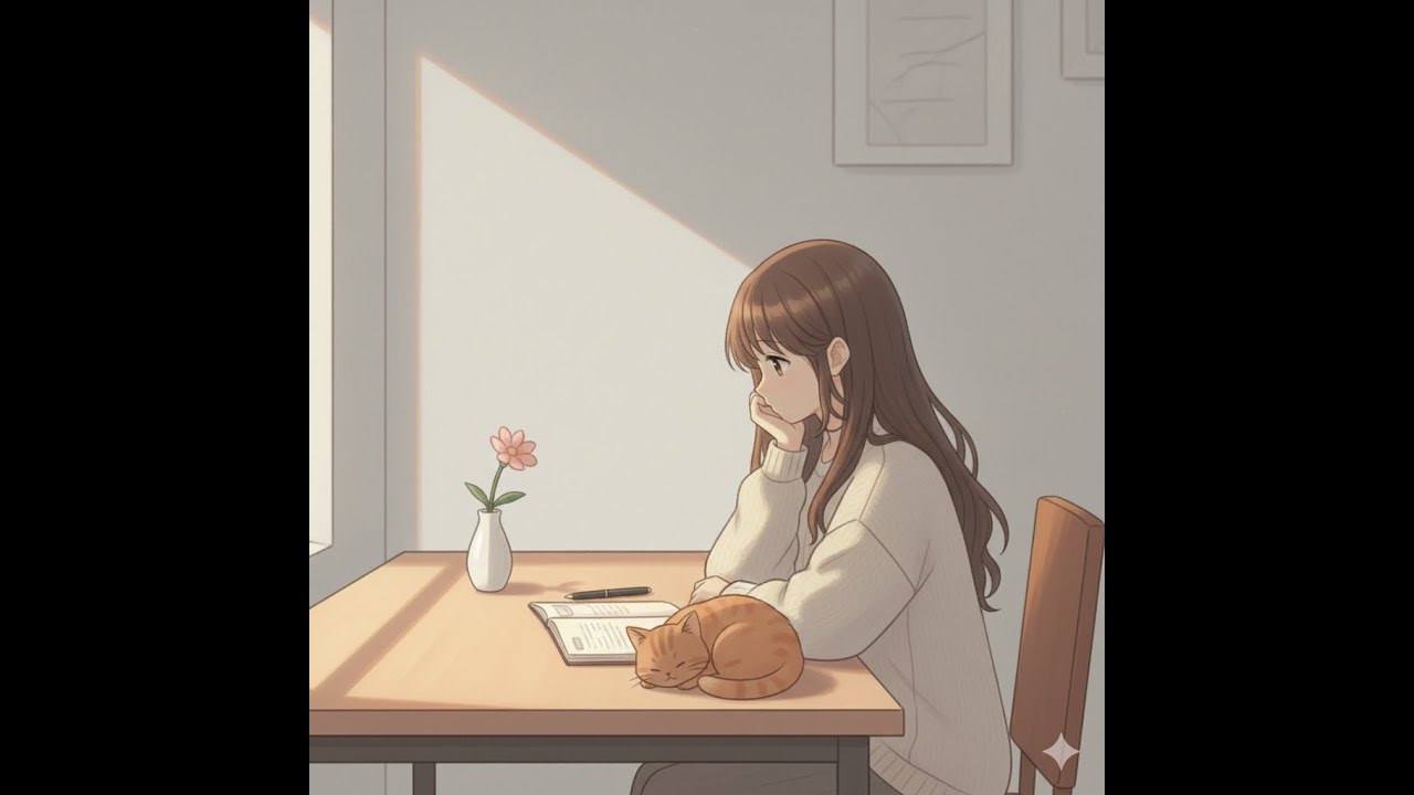 Minimal Study with Me ✍️ Deep Focus Desk | Quiet Days